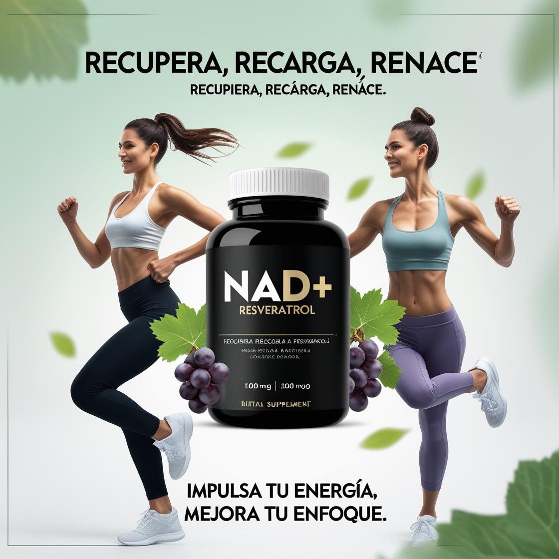 Super promoción 2x1 Nad + Resveratrol