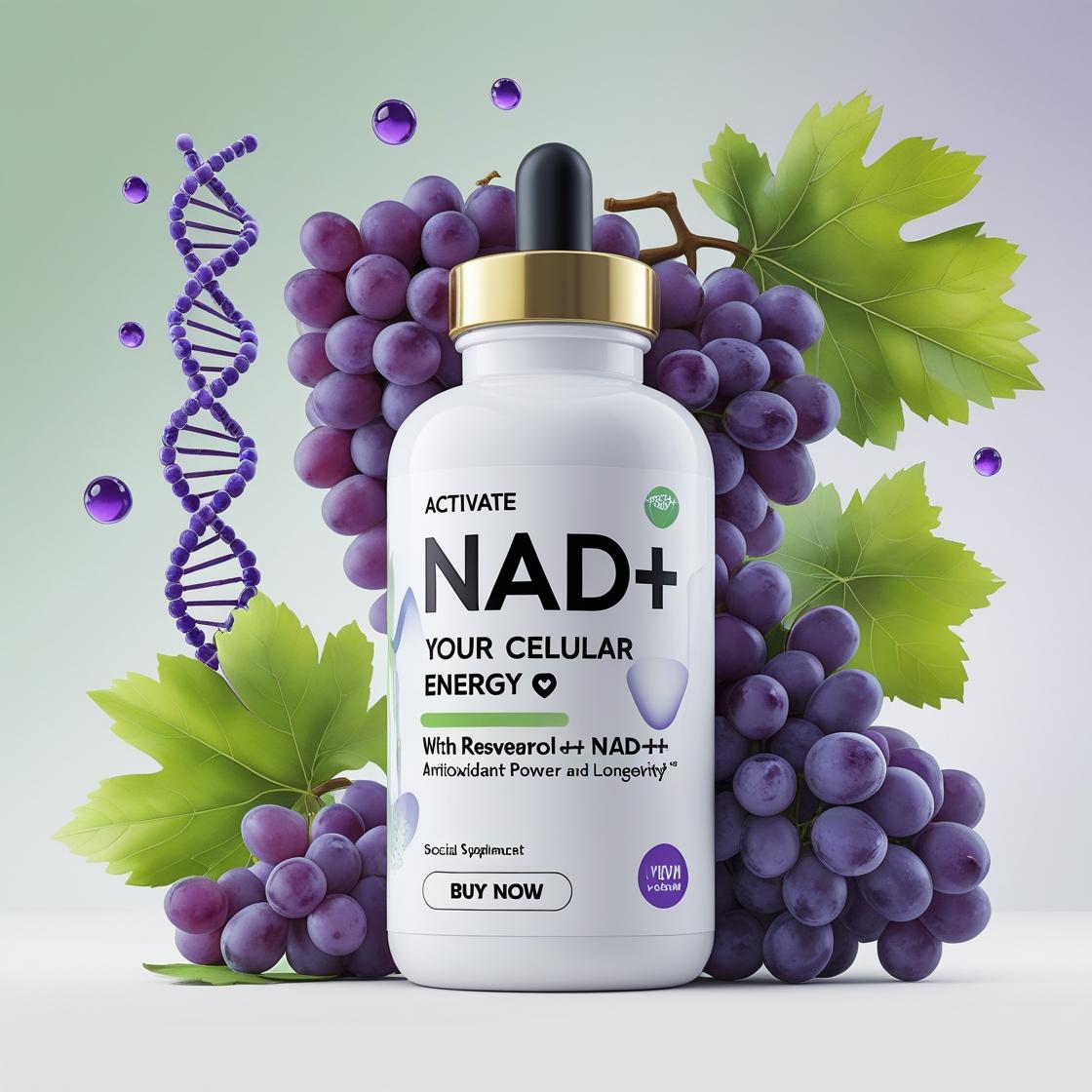 Super promoción 2x1 Nad + Resveratrol