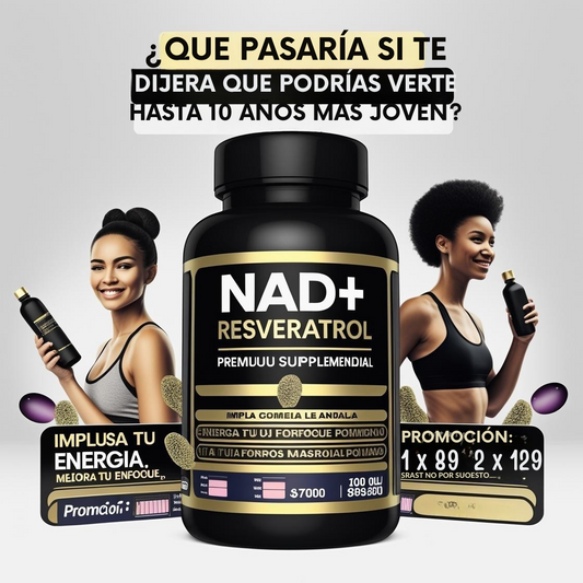 Super promoción 2x1 Nad + Resveratrol